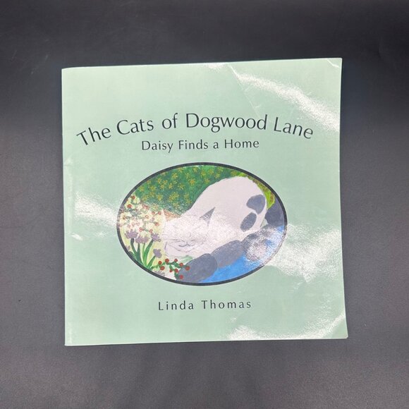 Childrens Book The Cats of Dogwood Lane Linda Thomas Signed Kids Paperback Daisy - Picture 2 of 12